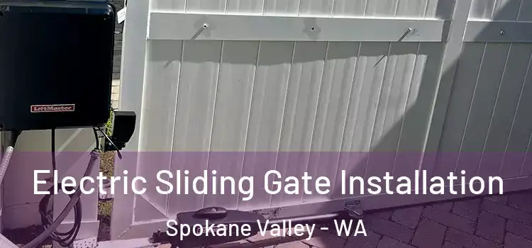  Electric Sliding Gate Installation Spokane Valley - WA